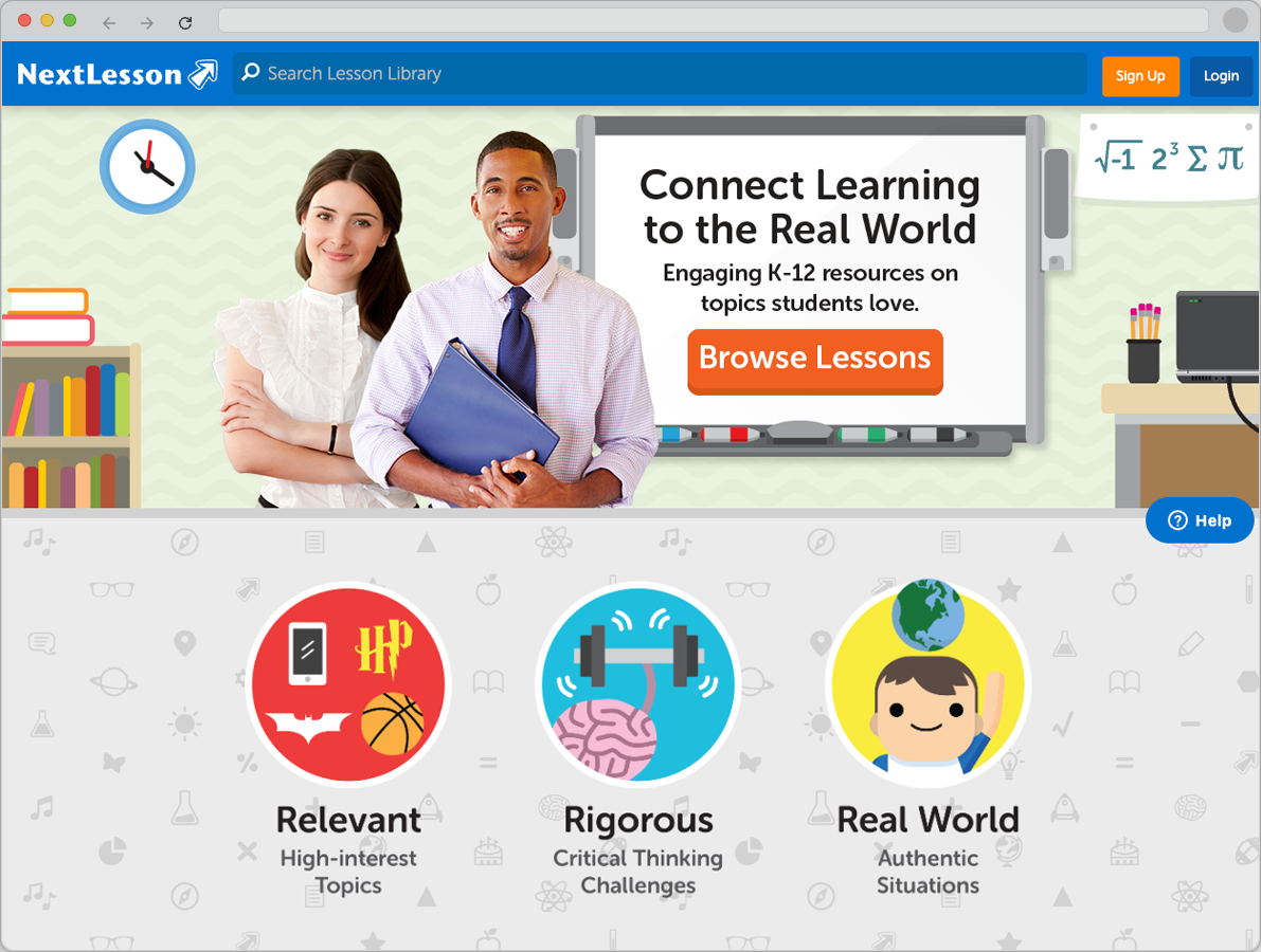 NextLesson's Home Page